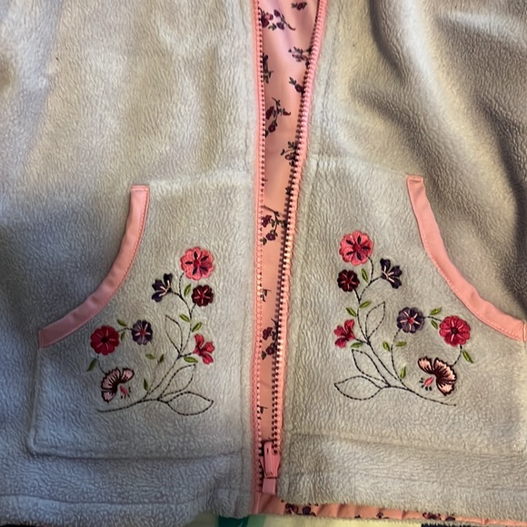 Pink (floral), Purple reversible jacket - Picture 2 of 5